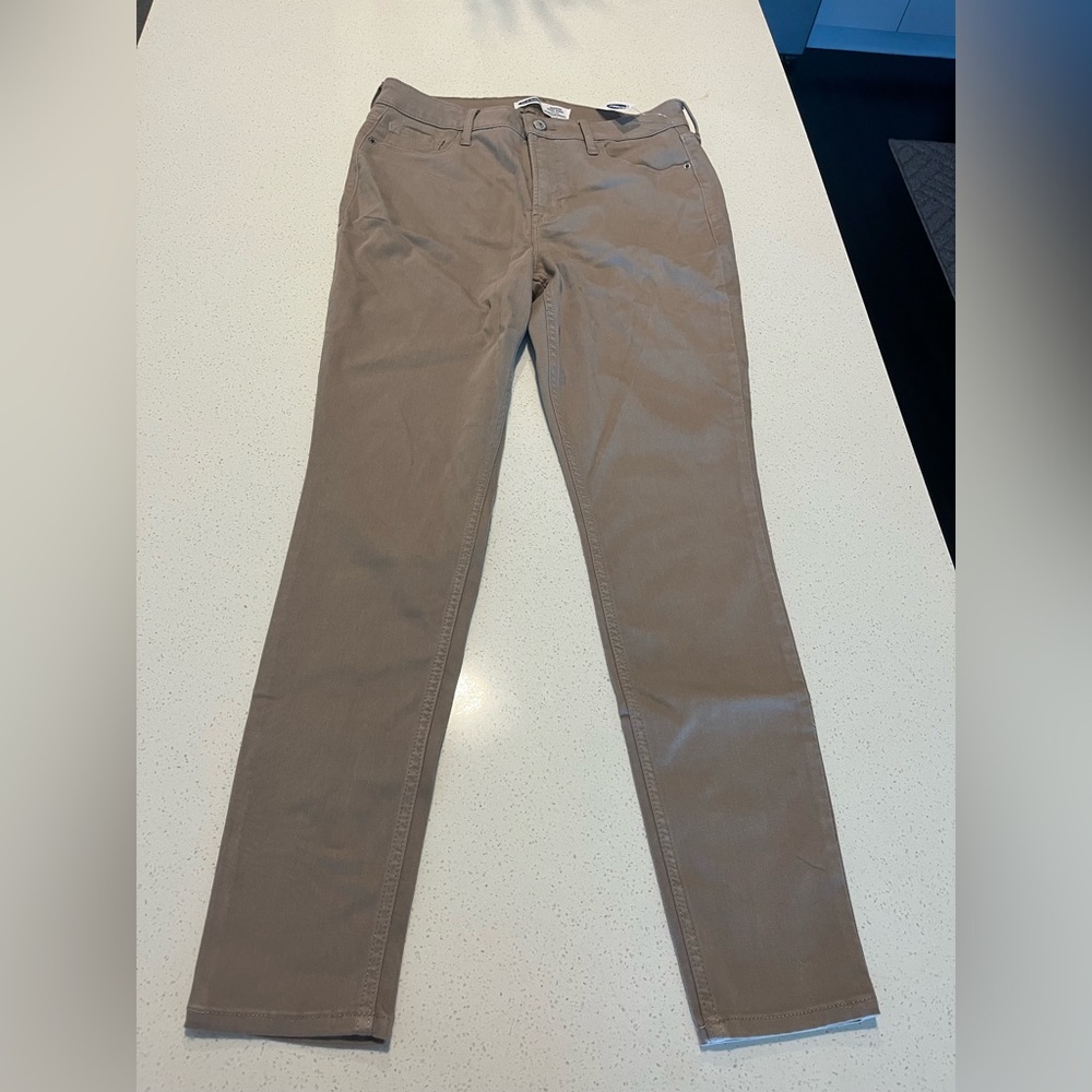 NWT! Old Navy Brown Rockstar Super Skinny Pants